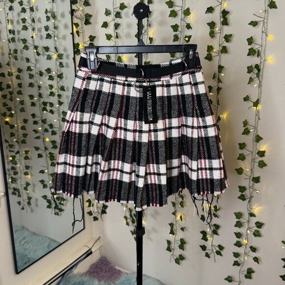 Current Mood Plaid Skirt Dolls Kill NWT - Picture 2 of 4